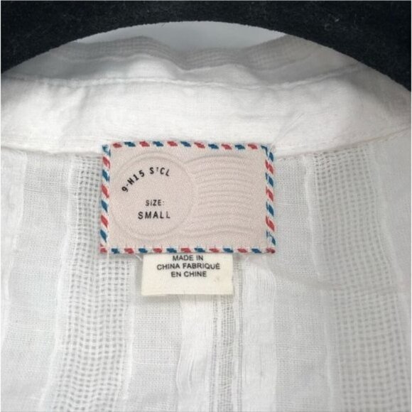 Anthropologie Postmark Londra White y2k Layered Tunic - Picture 7 of 8